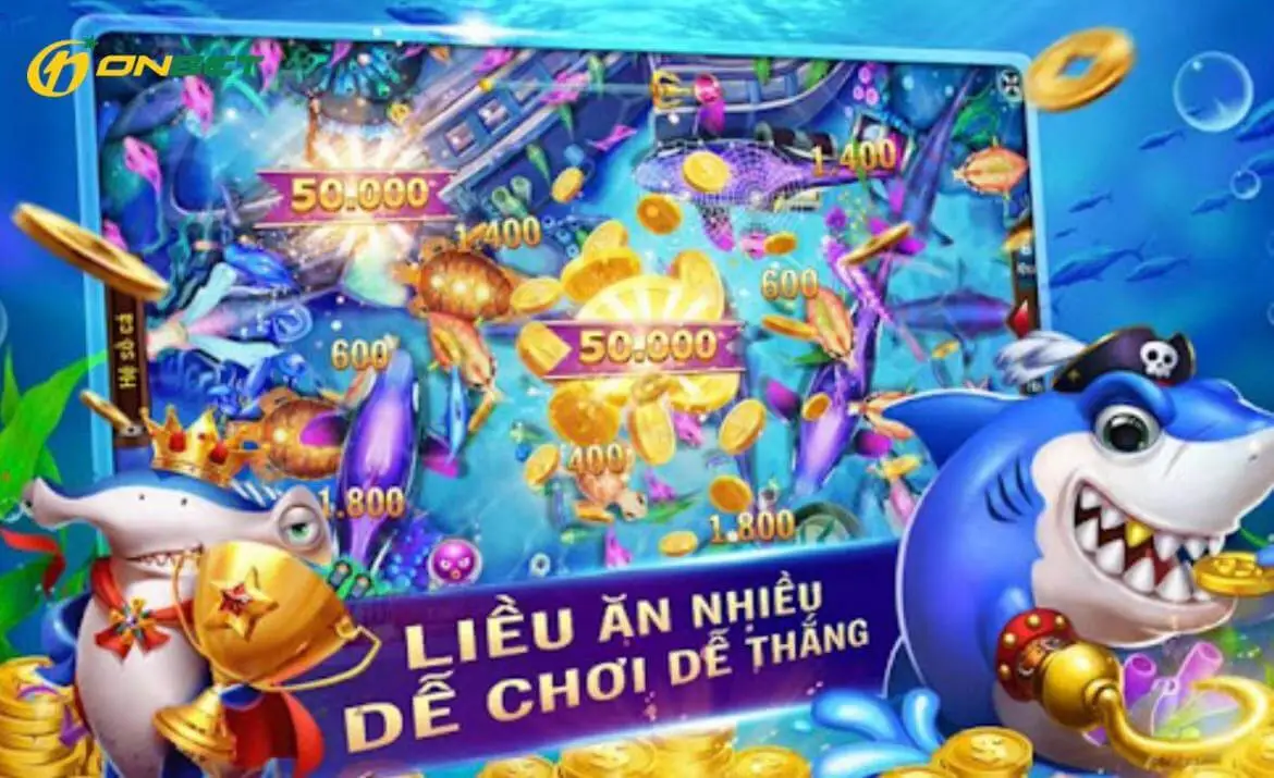 Chơi game bắn cá thú vị hơn cùng với bắn cá